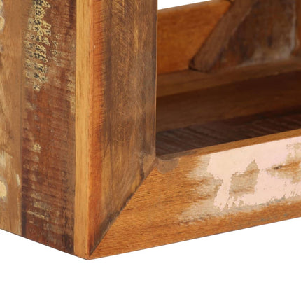 Tabouret 40X30X40 Cm Bois De Récupération Solide