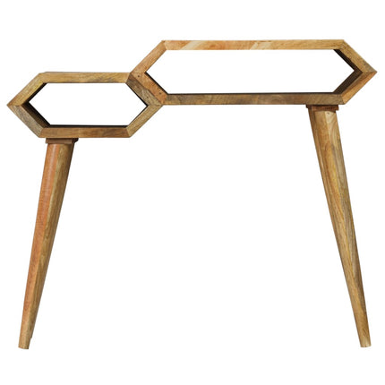 Table Console Bois De Manguier Massif 90 X 35 X 76 Cm