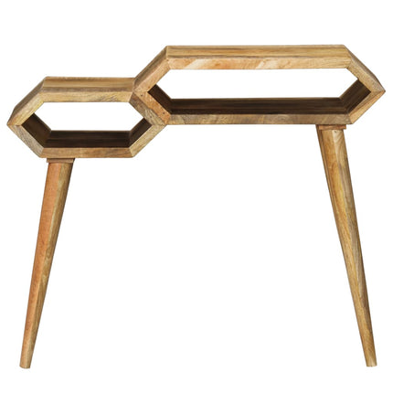 Table Console Bois De Manguier Massif 90 X 35 X 76 Cm