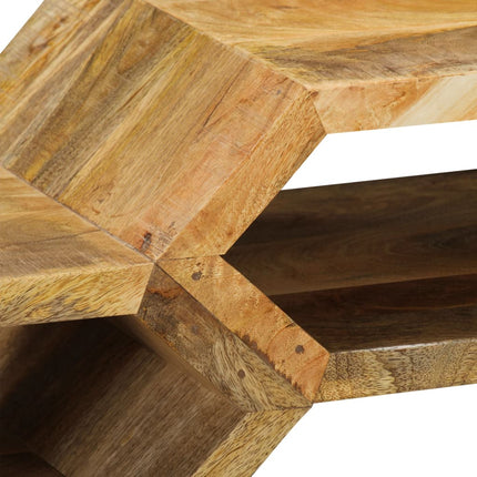 Table Console Bois De Manguier Massif 90 X 35 X 76 Cm