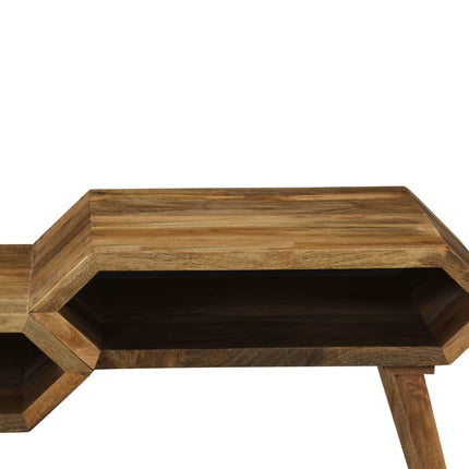 Table Basse Bois De Manguier Massif 104X50X45 Cm