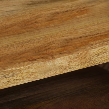 Table Basse Bois De Manguier Massif 104X50X45 Cm