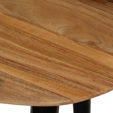 Tables Basses 3 Pcs Bois D'acacia Massif