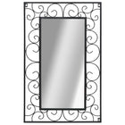 Miroir Mural Rectangulaire Noir