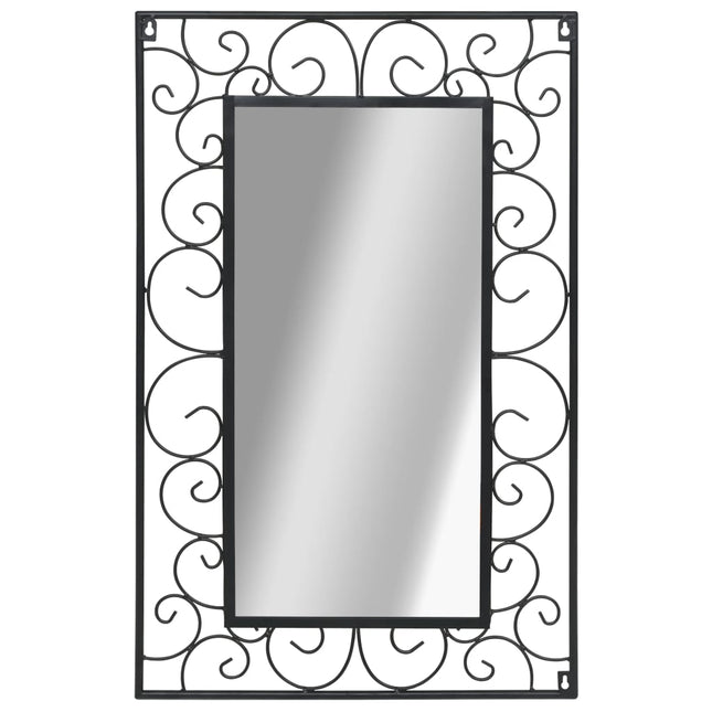 Miroir Mural Rectangulaire Noir