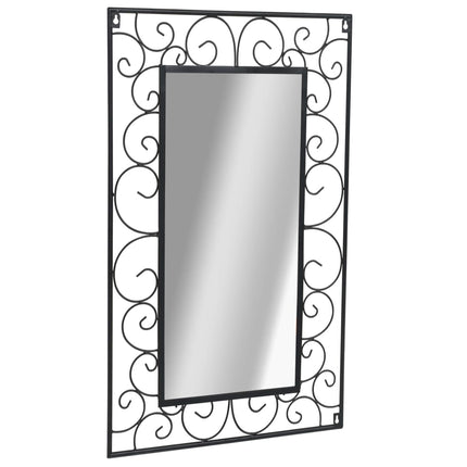 Miroir Mural Rectangulaire Noir