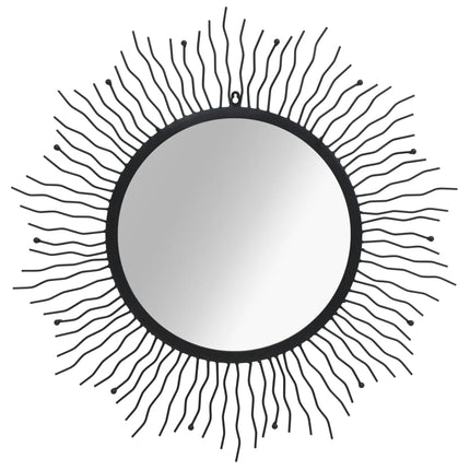 Miroir Mural Éclat De Soleil Noir