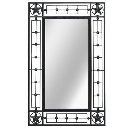 Miroir Mural Rectangulaire Noir
