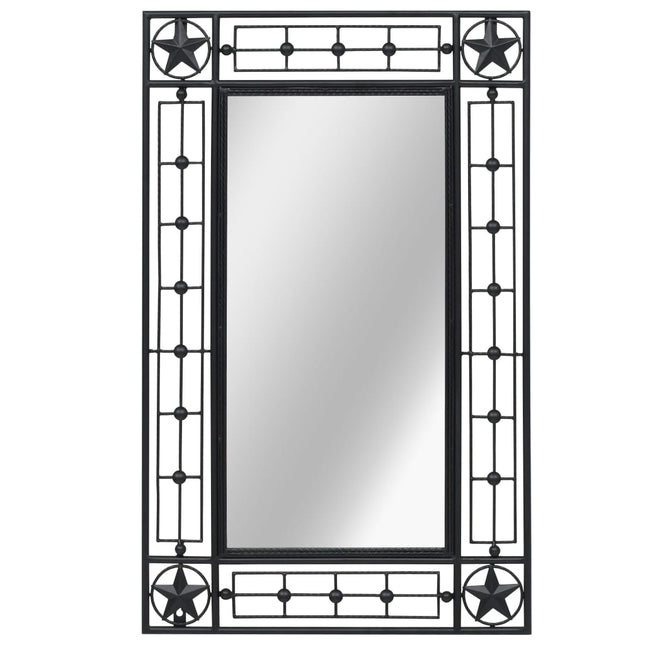 Miroir Mural Rectangulaire Noir