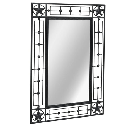 Miroir Mural Rectangulaire Noir