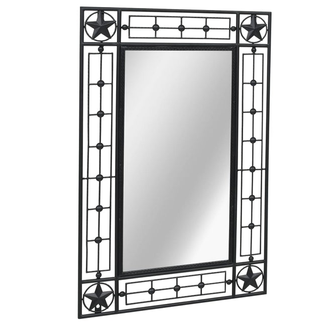 Miroir Mural Rectangulaire Noir