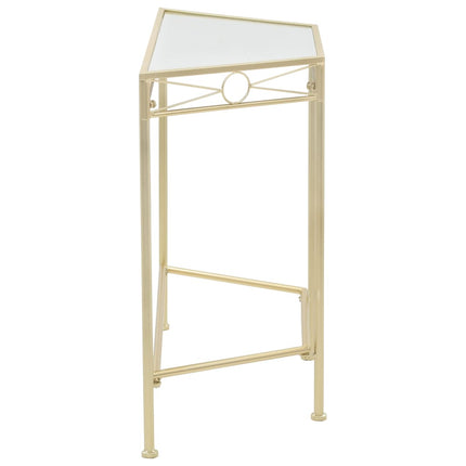 Table D'appoint Style Vintage Métal 87 X 34 X 73 Cm