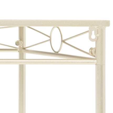 Table D'appoint Style Vintage Métal 87 X 34 X 73 Cm