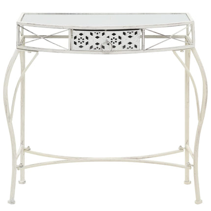 Table D'appoint Style Français Métal 82 X 39 X 76 Cm
