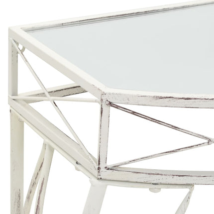 Table D'appoint Style Français Métal 82 X 39 X 76 Cm