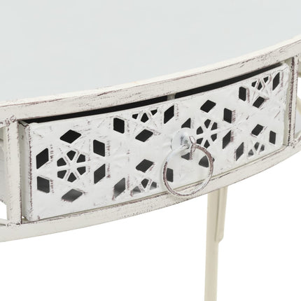 Table D'appoint Style Français Métal 82 X 39 X 76 Cm