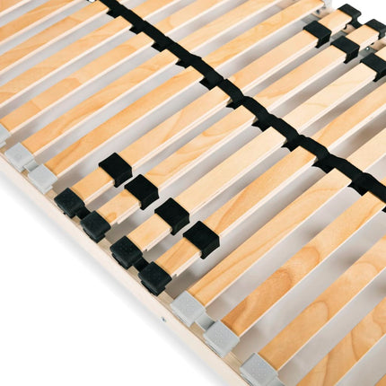 Sommier À Lattes Sans Matelas Avec 28 Lattes 7 Zones