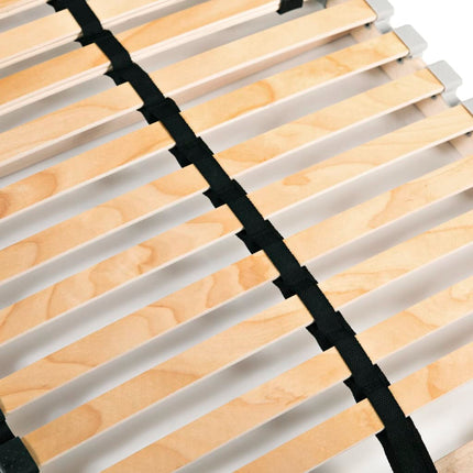 Sommier À Lattes Sans Matelas Avec 28 Lattes 7 Zones