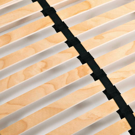 Sommier À Lattes Sans Matelas Avec 28 Lattes 7 Zones