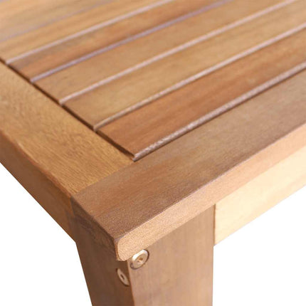 Table De Bar Bois D'acacia Massif