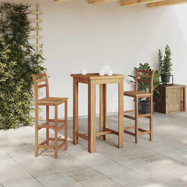 Table De Bar Bois D'acacia Massif
