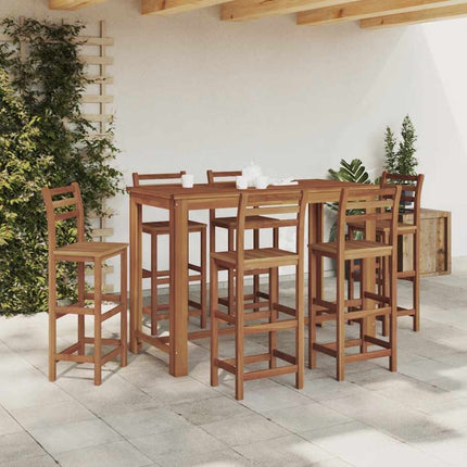 Table De Bar Bois D'acacia Massif