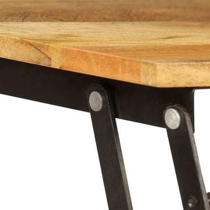 Table Basse Bois De Manguier Massif 110X55X35 Cm