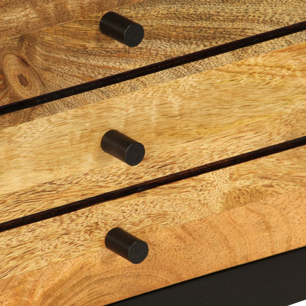 Meuble Tv Bois De Manguier Massif 120X30X50 Cm