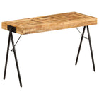 Table À Écrire Bois De Manguier Massif 118 X 50 X 75 Cm