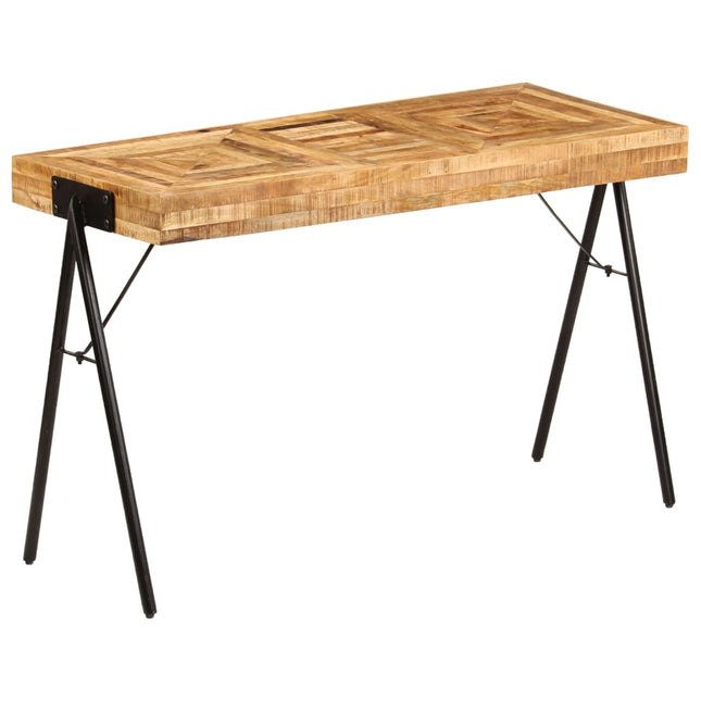 Table À Écrire Bois De Manguier Massif 118 X 50 X 75 Cm