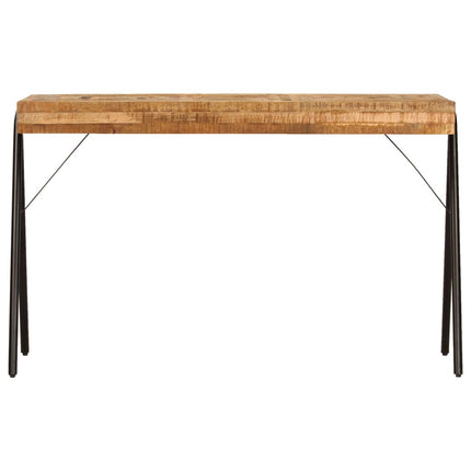 Table À Écrire Bois De Manguier Massif 118 X 50 X 75 Cm