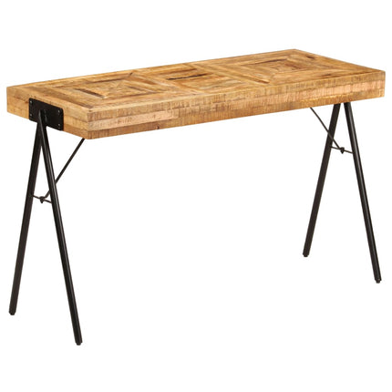 Table À Écrire Bois De Manguier Massif 118 X 50 X 75 Cm