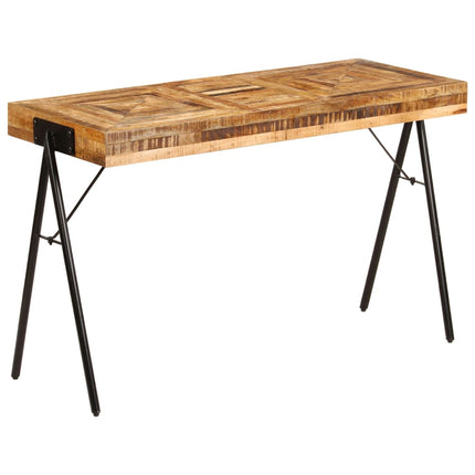 Table À Écrire Bois De Manguier Massif 118 X 50 X 75 Cm