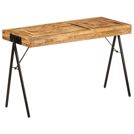 Table À Écrire Bois De Manguier Massif 118 X 50 X 75 Cm