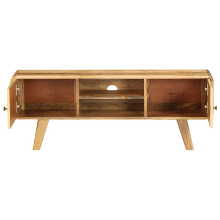 Meuble Tv Bois De Manguier Massif 120X30X45 Cm