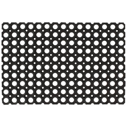 Tapis 2 Pcs Caoutchouc 16 Mm 60 X 80 Cm