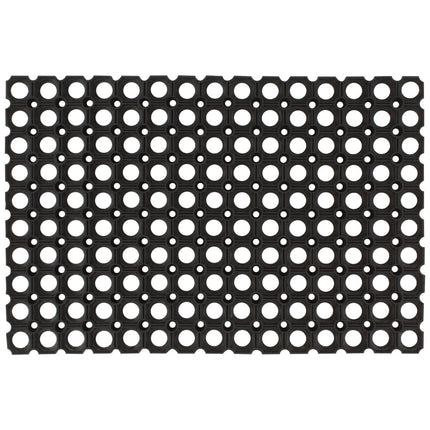 Tapis 2 Pcs Caoutchouc 16 Mm 60 X 80 Cm