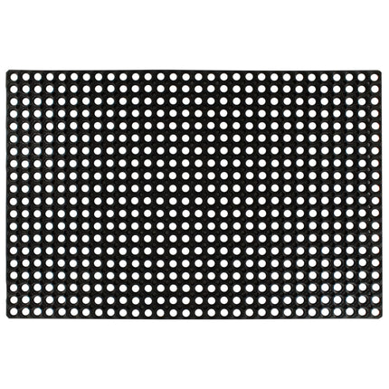 Tapis 2 Pcs Caoutchouc 16 Mm 60 X 80 Cm