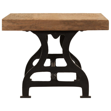 Table Basse Bois De Récupération Massif 100X60X40 Cm