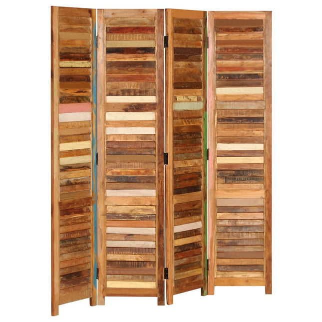 Cloison De Séparation Bois De Récupération Massif 170 Cm