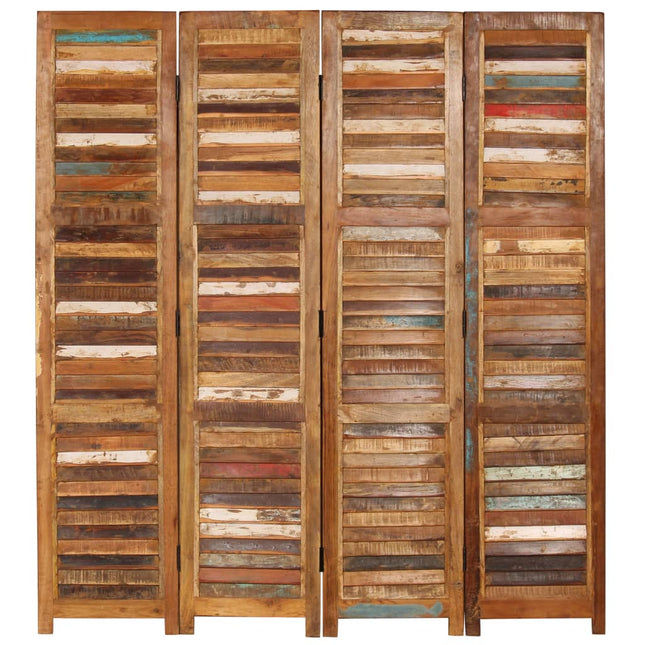 Cloison De Séparation Bois De Récupération Massif 170 Cm