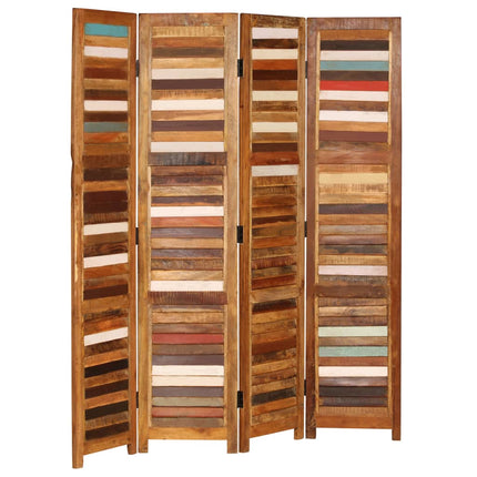 Cloison De Séparation Bois De Récupération Massif 170 Cm