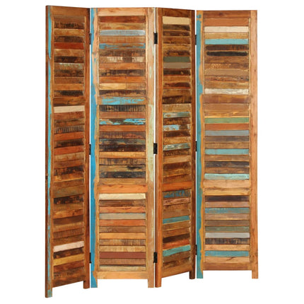 Cloison De Séparation Bois De Récupération Massif 170 Cm
