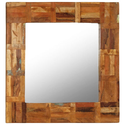 Miroir Mural Bois De Récupération Massif