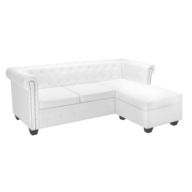 Canapé Chesterfield En Forme De L Cuir Synthétique