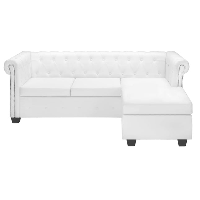 Canapé Chesterfield En Forme De L Cuir Synthétique