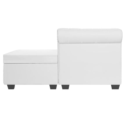 Canapé Chesterfield En Forme De L Cuir Synthétique