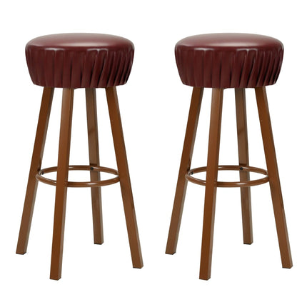 Chaises De Bar Lot De 2 Similicuir