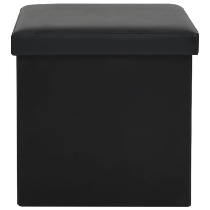 Tabouret De Rangement Pliable Similicuir