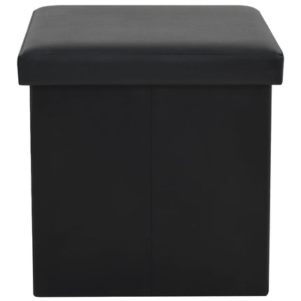Tabouret De Rangement Pliable Similicuir